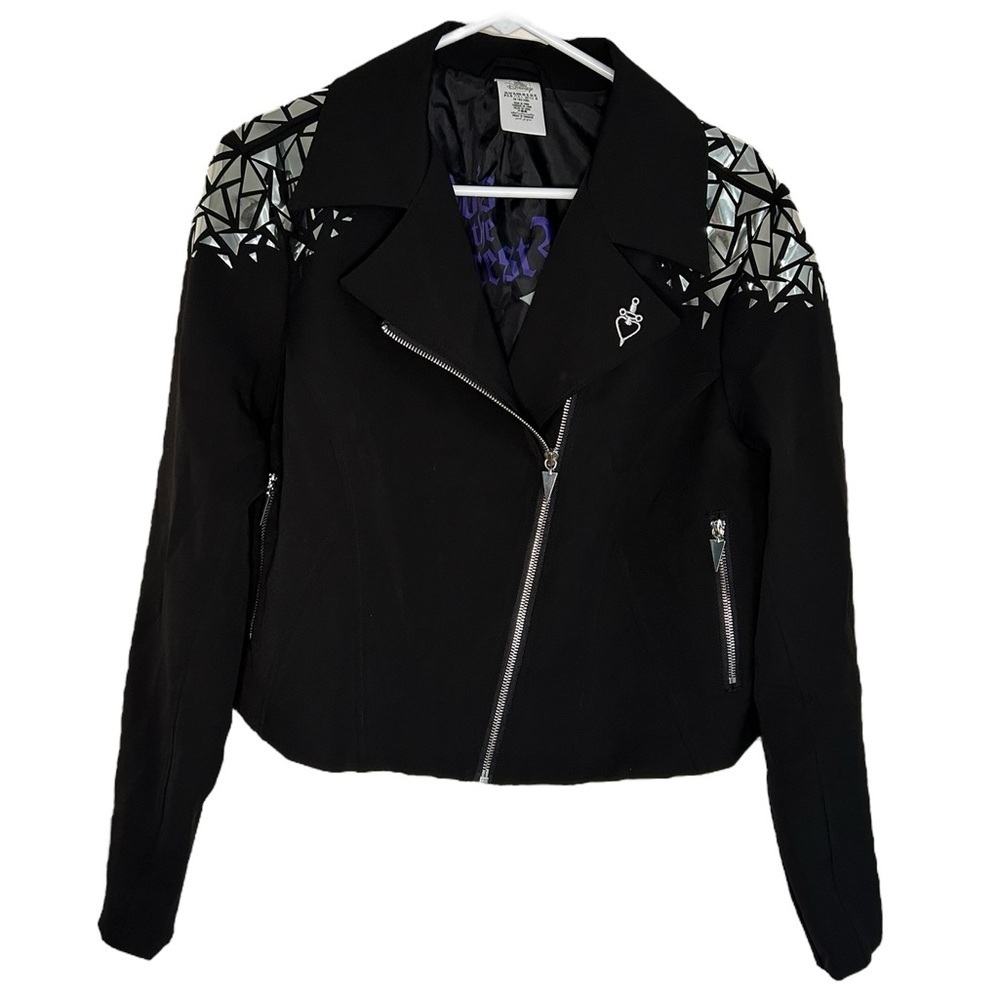 Disney Snow White Villains Evil Queen Black Jacket Women’s Size XL Halloween